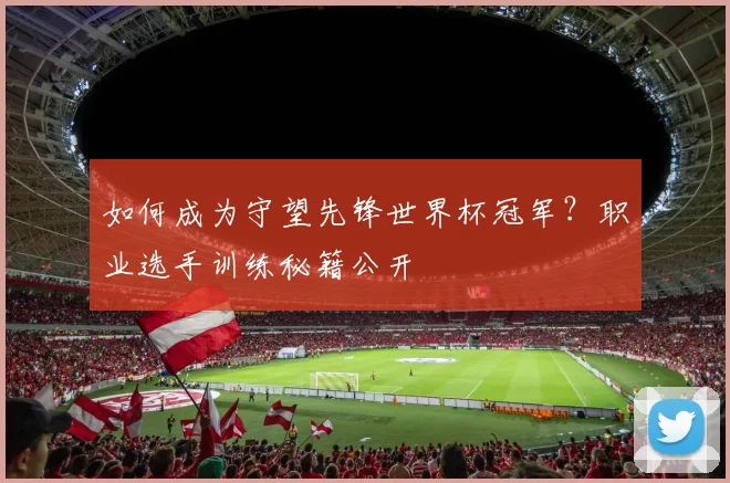 如何成为守望先锋世界杯冠军？职业选手训练秘籍公开