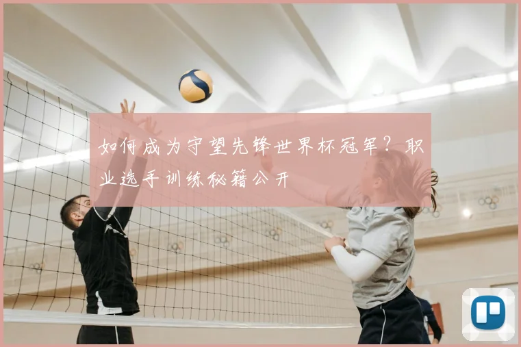 如何成为守望先锋世界杯冠军？职业选手训练秘籍公开